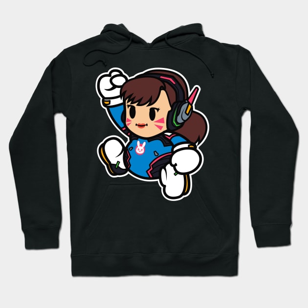 Cute Dva Hoodie by Samtronika